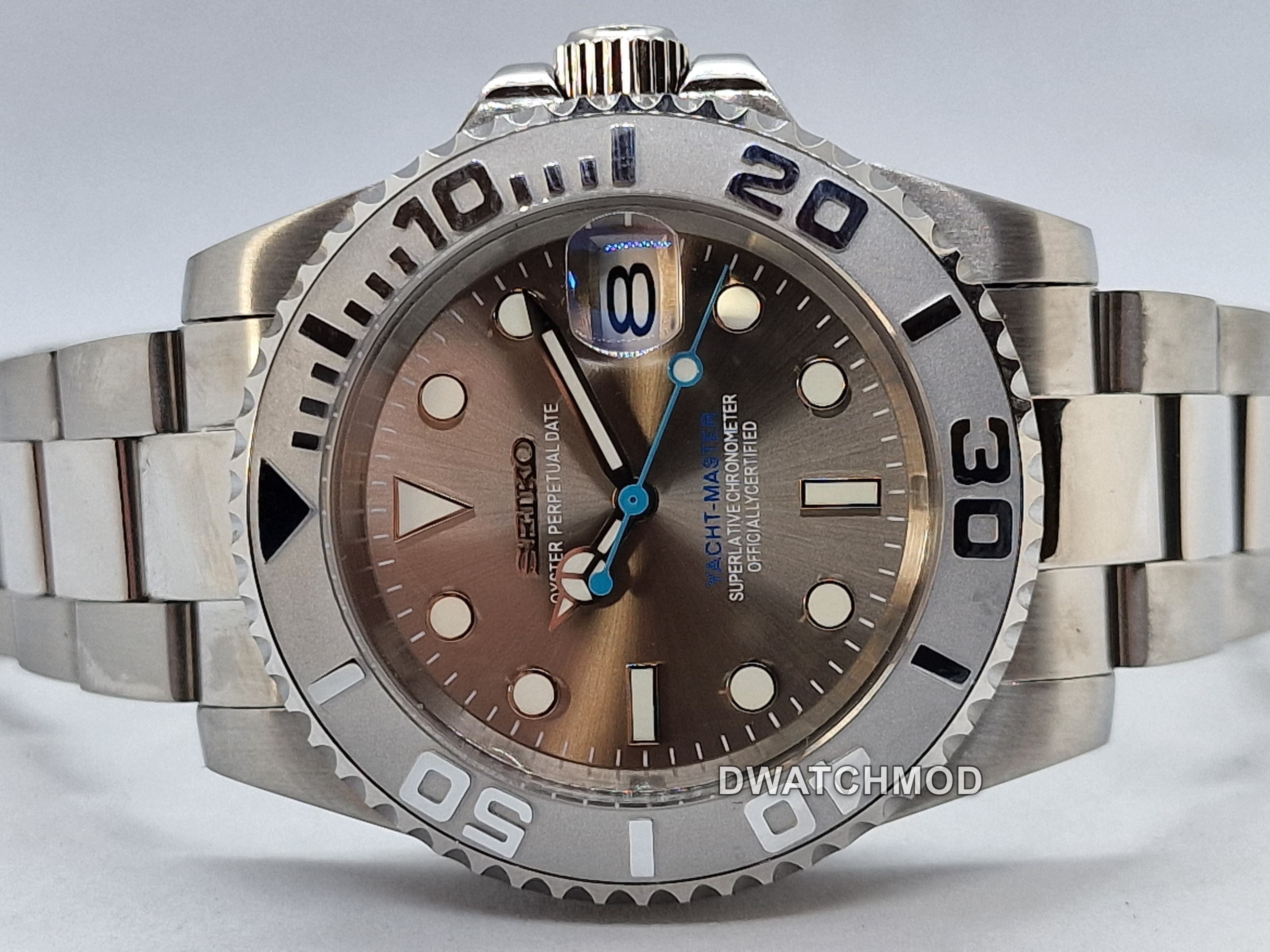 Orologio Mod Yachtmaster Nh35 automatico 40mm Oyster vetro zaffiro — foto 4