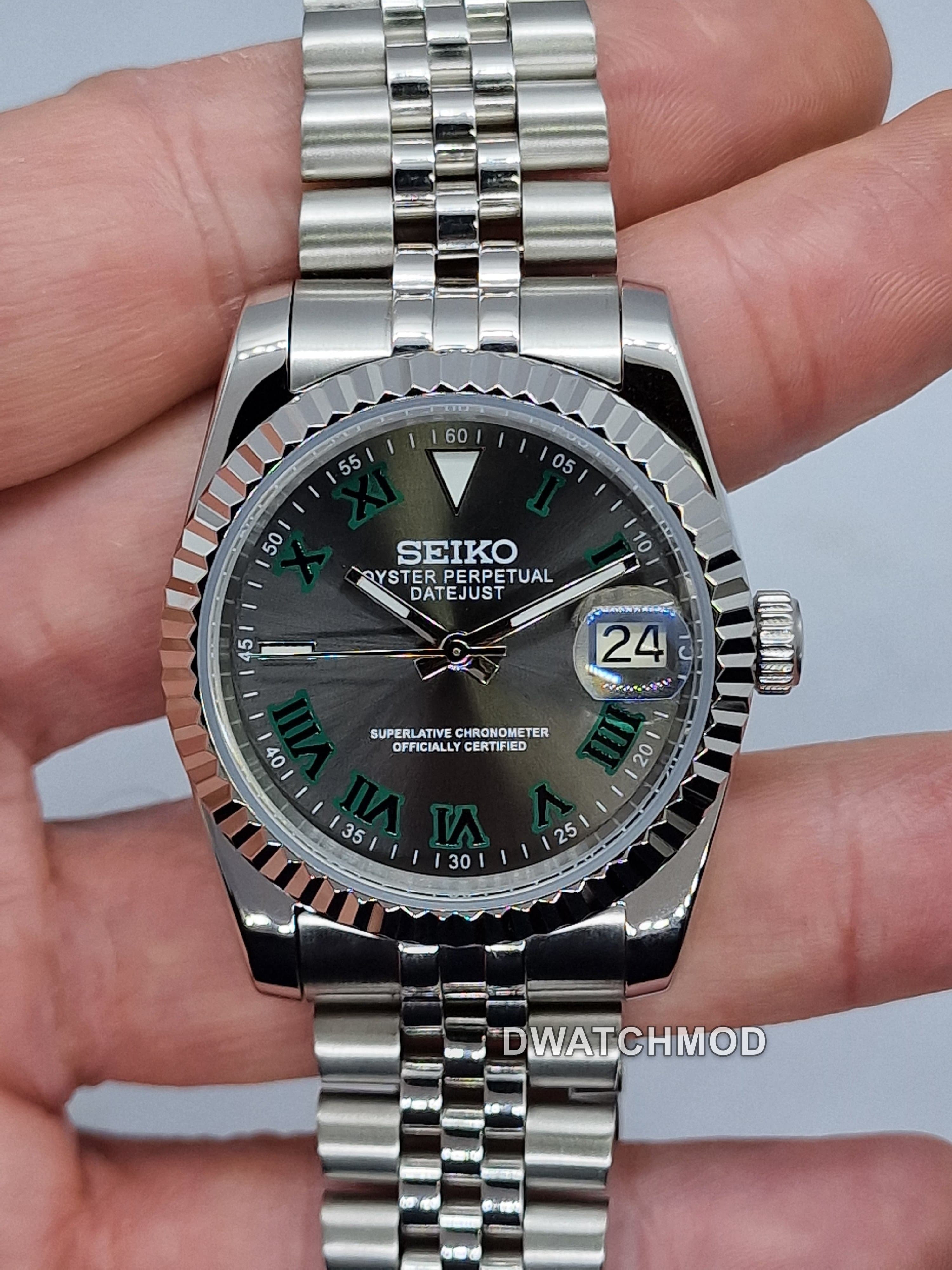 Orologio Mod Wimbledon Nh35 automatico 36mm vetro zaffiro