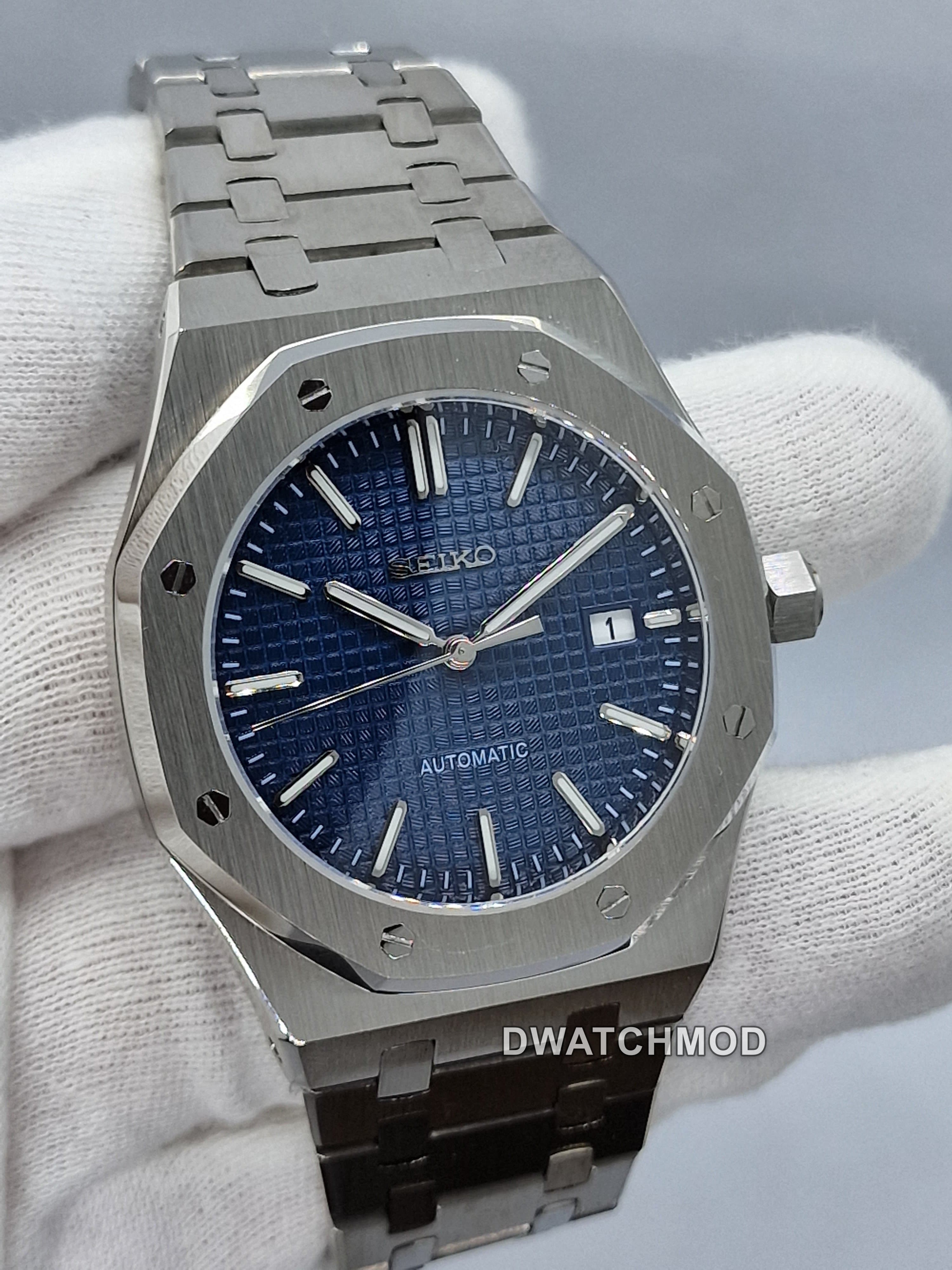 Orologio Mod Royal Oak Blu NH35 automatico